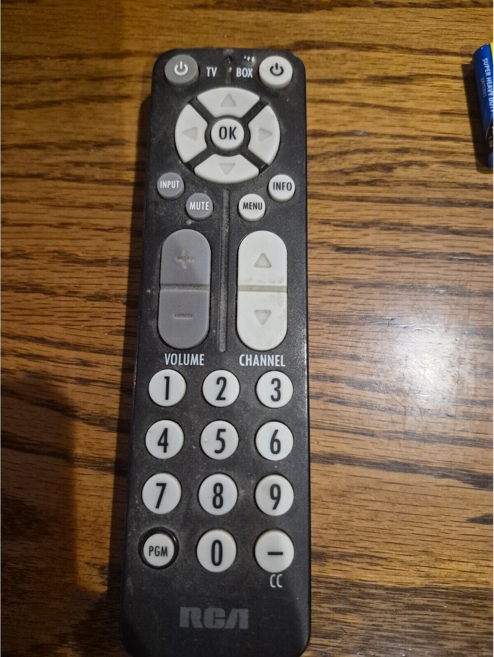 RCA RC27A TV Box Universal Replacement Remote Control for DTA800 DTA800B 1253
